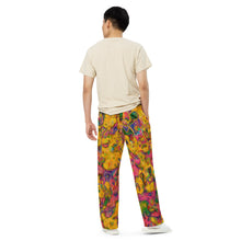 Load image into Gallery viewer, Dribble All-over print unisex wide-leg pants