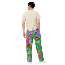 Load image into Gallery viewer, Bus All-over print unisex wide-leg pants