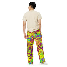 Load image into Gallery viewer, Yum All-over print unisex wide-leg pants