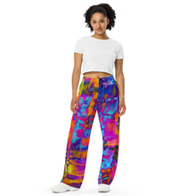 Load image into Gallery viewer, Barmudi All-over print unisex wide-leg pants