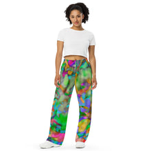 Load image into Gallery viewer, Bus All-over print unisex wide-leg pants
