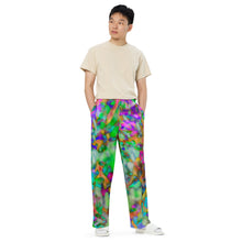 Load image into Gallery viewer, Bus All-over print unisex wide-leg pants