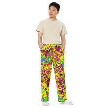 Load image into Gallery viewer, Yum All-over print unisex wide-leg pants