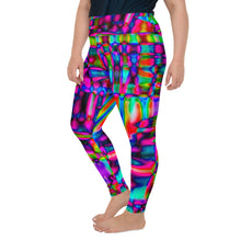 Load image into Gallery viewer, Shaun All-Over Print Plus Size Leggings