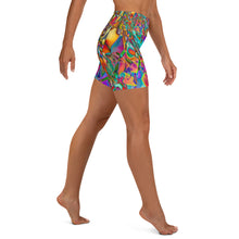 Load image into Gallery viewer, Rainbows Yoga Shorts