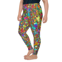 Load image into Gallery viewer, Rainbows All-Over Print Plus Size Leggings