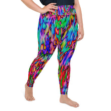 Load image into Gallery viewer, Tapestry All-Over Print Plus Size Leggings
