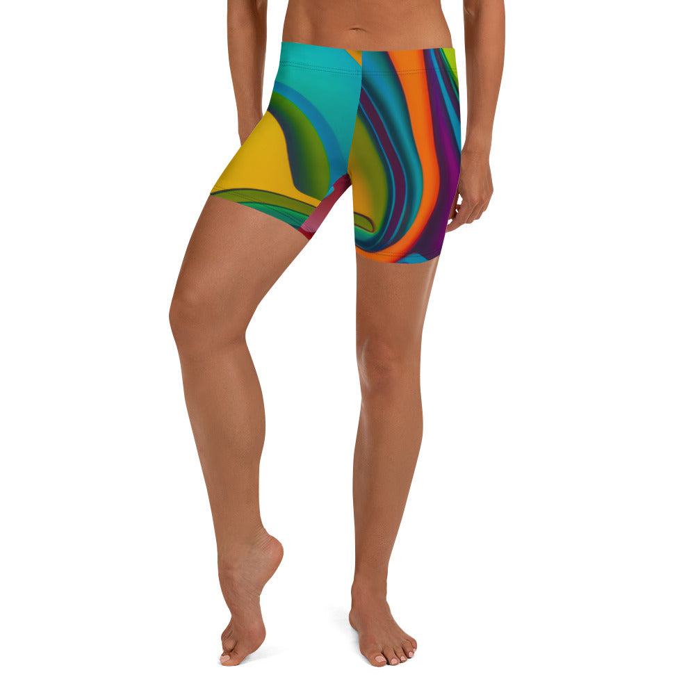 Left Unisex Shorts ( I wear these even though I'm a guy, because I don't like baggy shorts.)