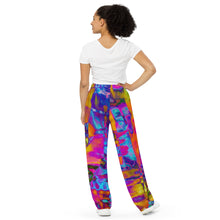 Load image into Gallery viewer, Barmudi All-over print unisex wide-leg pants
