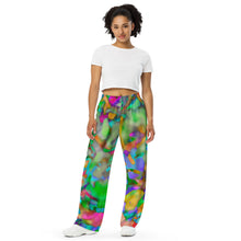 Load image into Gallery viewer, Bus All-over print unisex wide-leg pants
