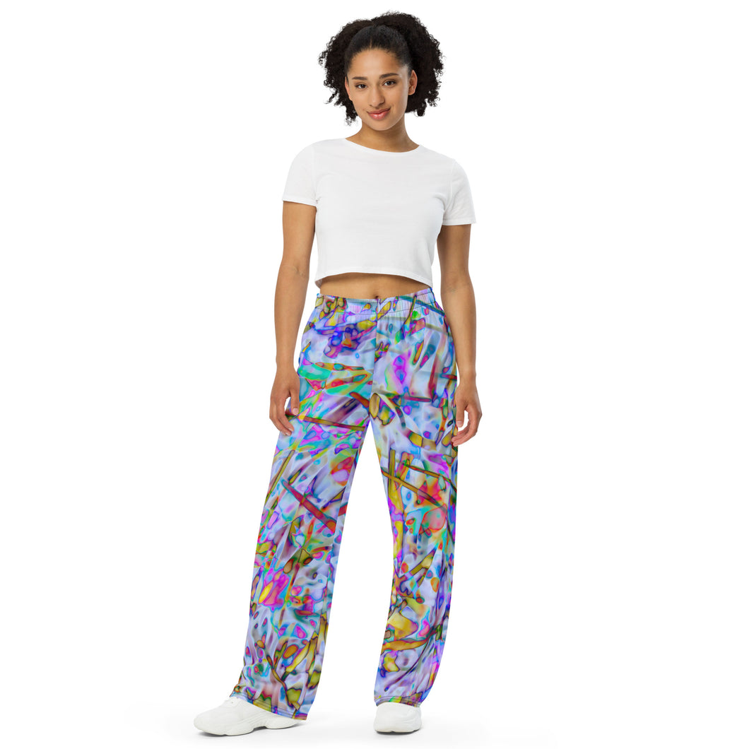Mammoth All-over print unisex wide-leg pants