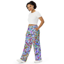 Load image into Gallery viewer, Mammoth All-over print unisex wide-leg pants
