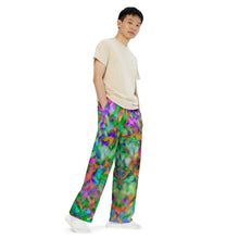 Load image into Gallery viewer, Bus All-over print unisex wide-leg pants

