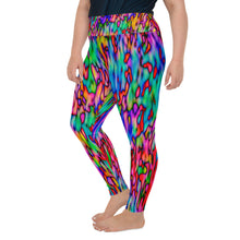 Load image into Gallery viewer, Tapestry All-Over Print Plus Size Leggings
