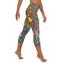 Load image into Gallery viewer, Rainbows Yoga Capri Leggings
