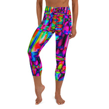Load image into Gallery viewer, Tapestry Yoga Capri Leggings
